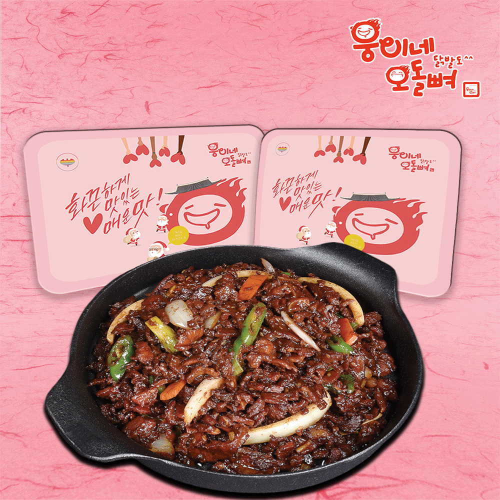 웅이네간장오돌뼈 200g